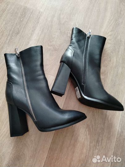 Ботильоны натуральная кожа 39 размер бу