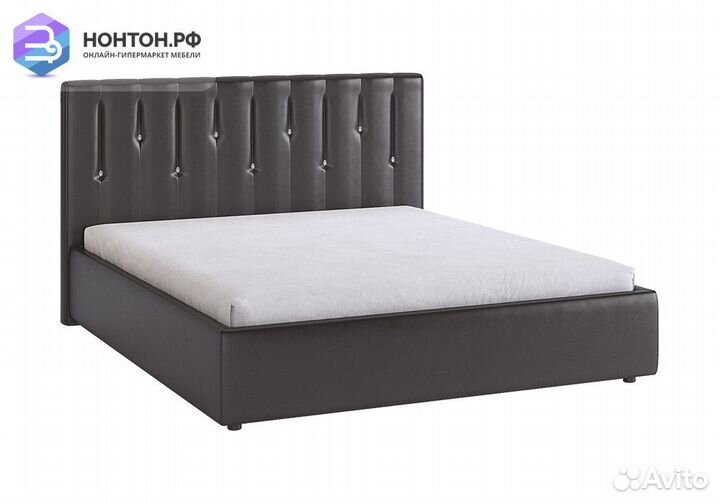 Кровать Кристи 1.6 м шоколад