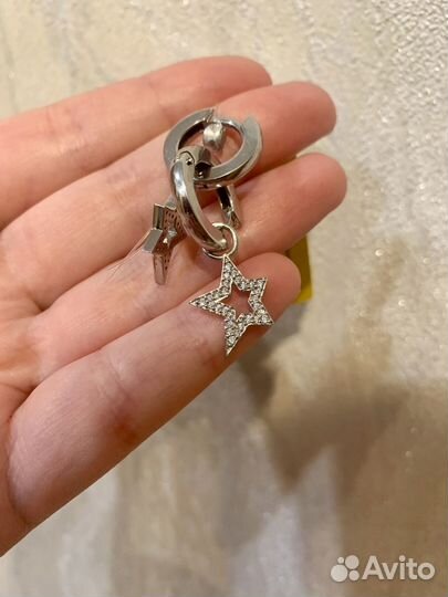 Серьги серебро