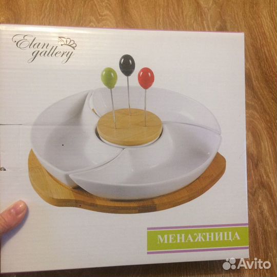 Набор для канапе(менажница)
