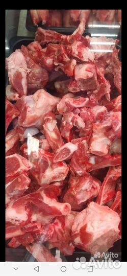 Кость пищевая, обрезь говяжья