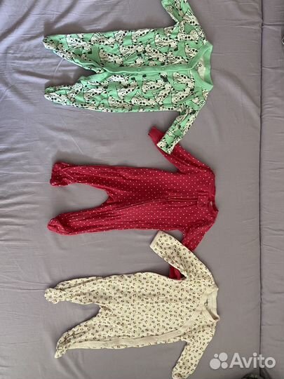 Одежда Next и Carter's для девочки до 6 мес