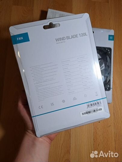 Вентилятор для корпуса 120 мм deepcool