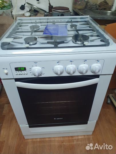 Плита газовая гефест