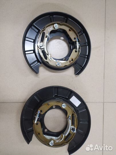 Щит заднего тормоза левый GreatWall Hover