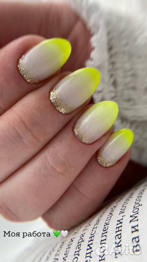 Маникюр и педикюр с покрытием гель лак