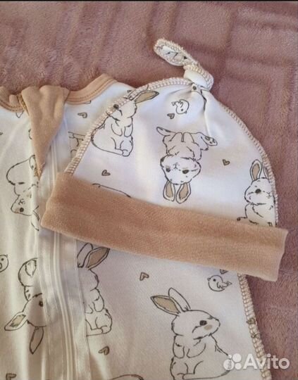 Пеленка кокон на молнии