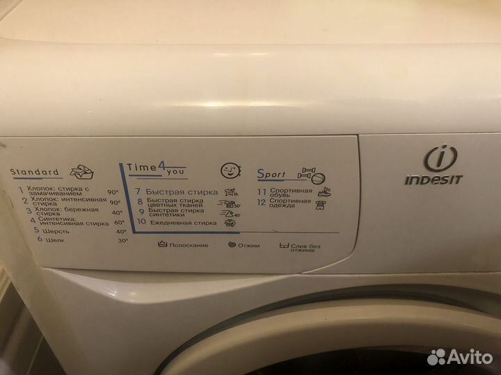 Стиральная машина indesit wise10