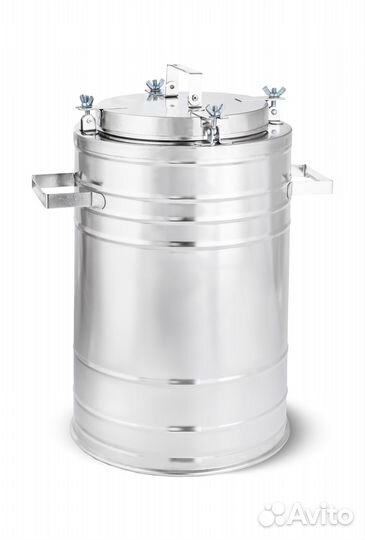 Армейский термос из нержавейки для еды 18 литров