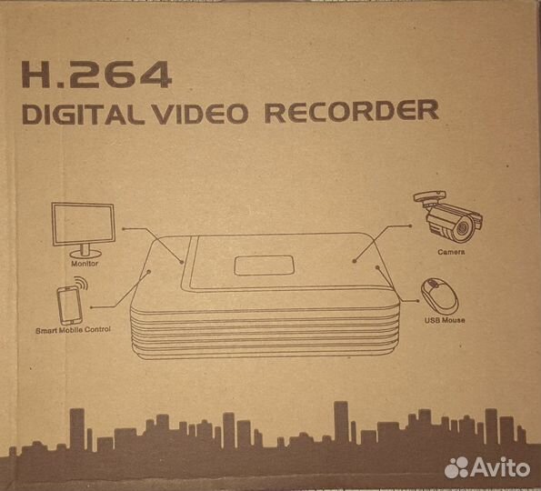 Видеорегистратор для видеонаблюдения новый
