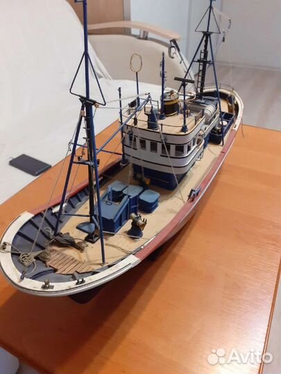 Сборная модель корабля из дерева