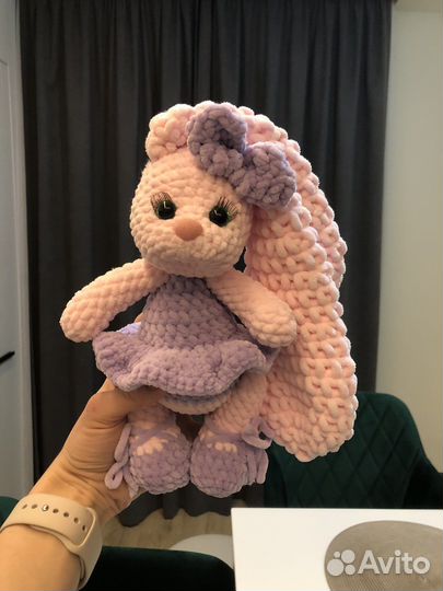 Зайка ручной работы