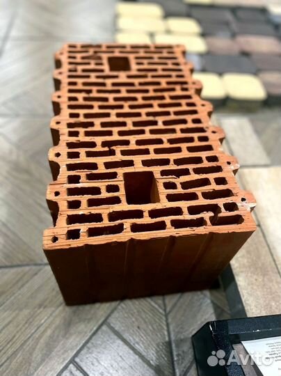 Теплый блок керамический пустотелый Сталинградский 440