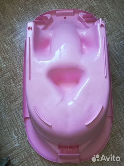 Детская ванночка для купания с горкой