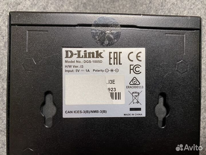 Коммутатор D-Link DGS-1005D