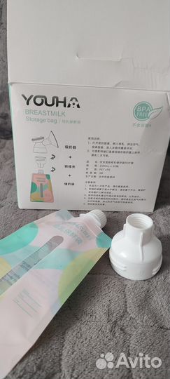 Пакеты для хранения грудного молока youha