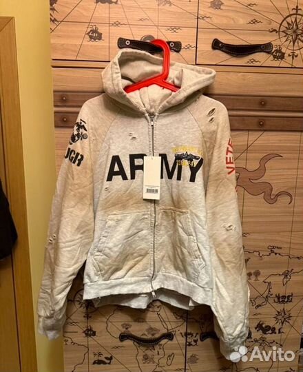Зип худи grailz project army