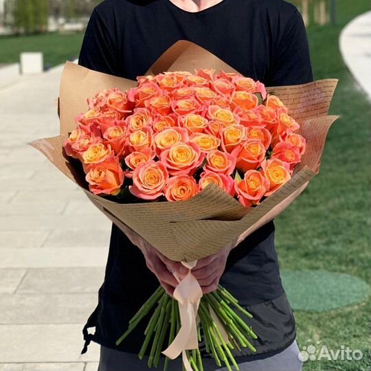 Букет Эквадорских роз для мамы