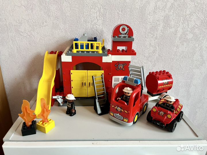 Лего Дупло Пожарная станция 6168, 5603