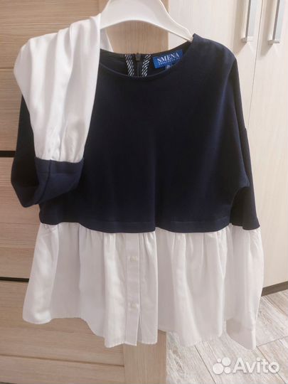 Блузка школьная