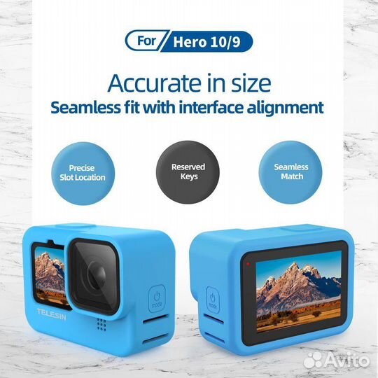 Чехол Защитное стекло GoPro 11/ 10/ 9 Новый