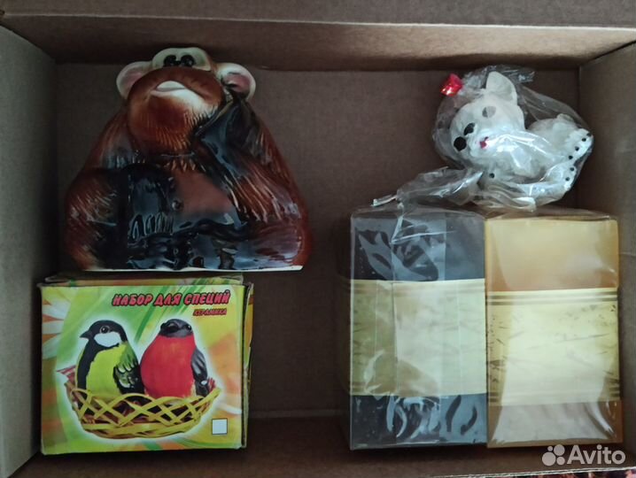 Копилка Обезьяна глазурь