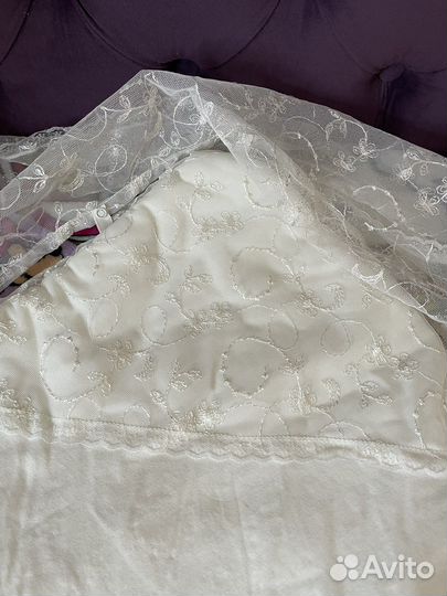 Конверт- одеяло на выписку теплый