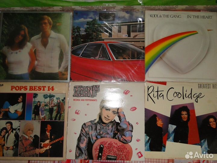 Фирменный винил(U. S. A.,europa,japan.)