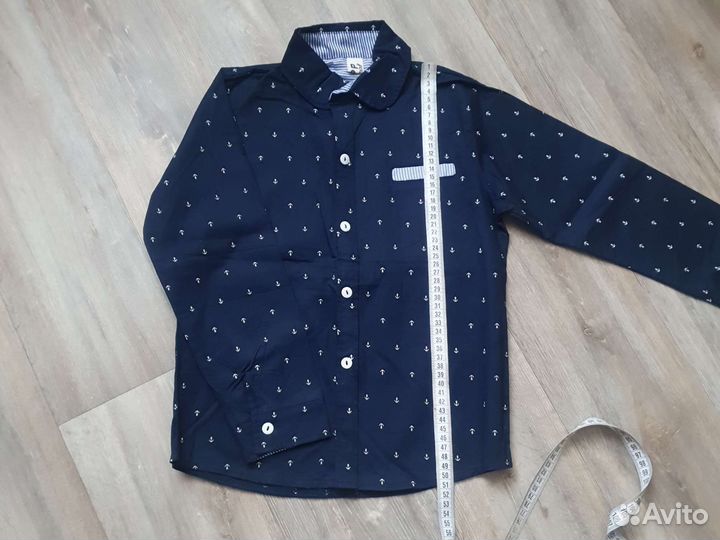 Рубашка новая для мальчика 128 134