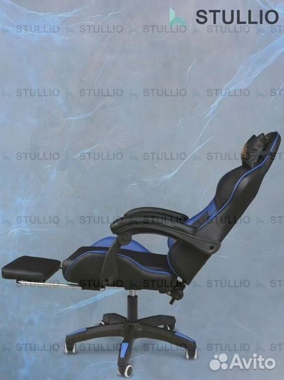 Компьютерное игровое кресло геймерское с массажем