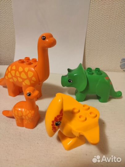 Lego duplo динозавры