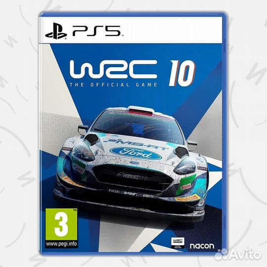 WRC 10 FIA World Rally Championship PS5, русские с