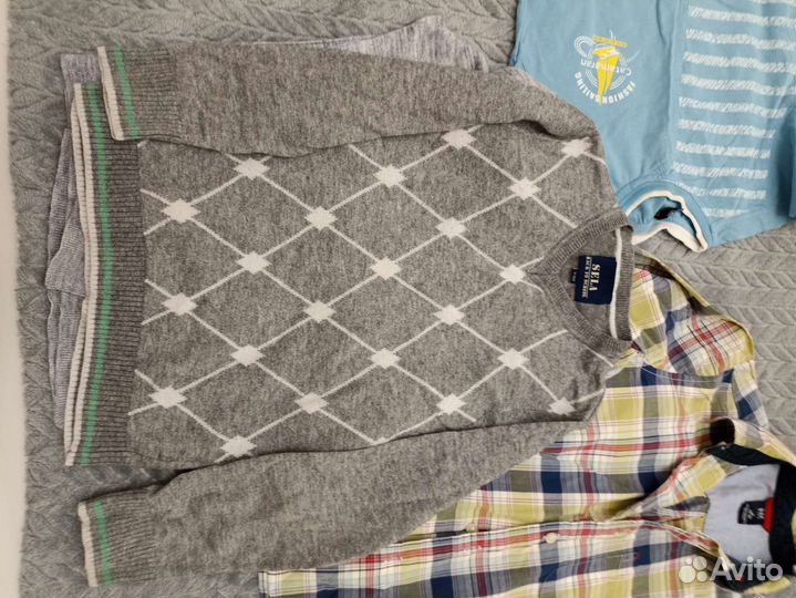 Вещи пакетом на мальчика 128