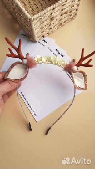 Ободок с ушками