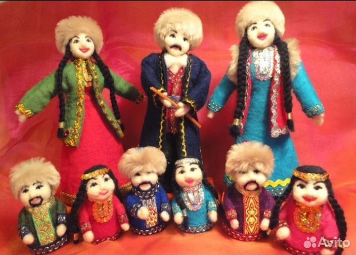 Авторские валяные куклы