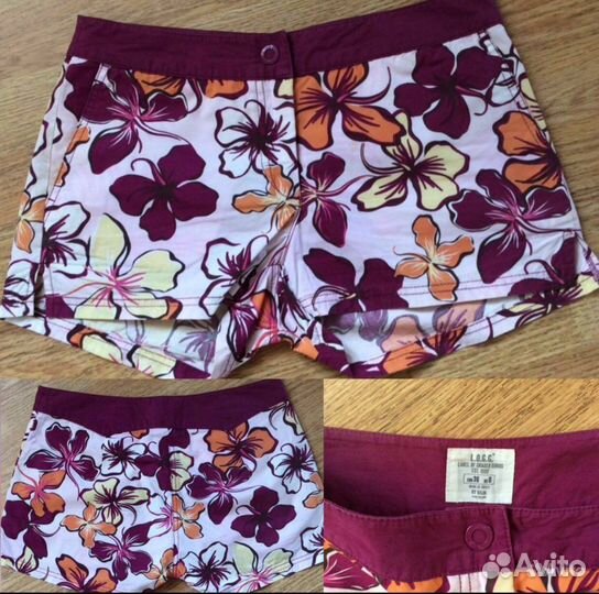 Шорты hm global sport savage лен promod джинса