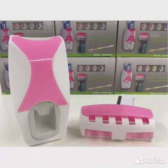 Дозатор зубной пасты и держатель щёток jinxin-300