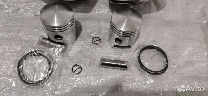 Цилиндр в сборе Ява 350 - 638, 639, 640 ттmp