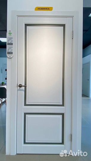 Дверь межкомнатная белая Albero классика в Тюмени