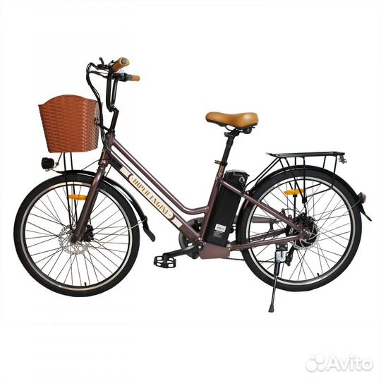 Электровелосипед Hiper Engine B67 Brown Metalic (2