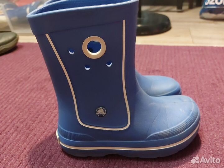 Резиновые сапоги crocs детские 32-33 размер