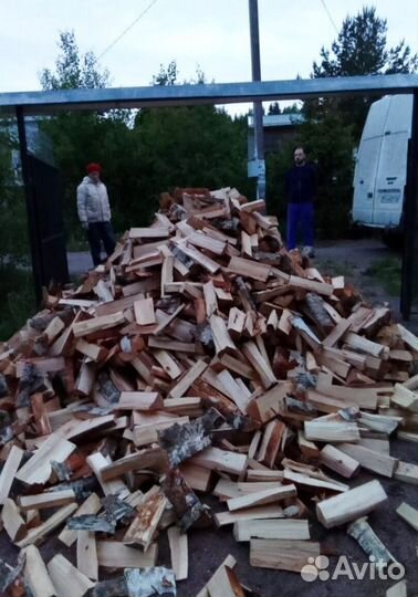 Дрова колотые Ольха