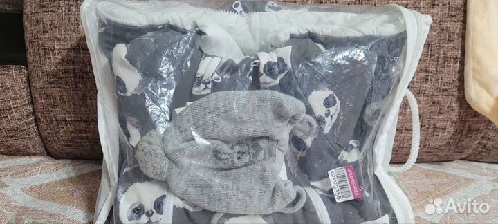 Комплект на выписку для мальчика осень