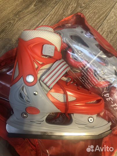 Коньки - ролики раздвижные 31-35 размер унисекс