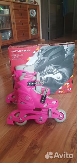 Роликовые коньки детские раздвижные