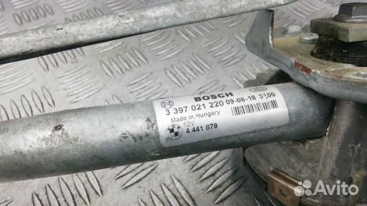 Механизм стеклоочистителя BMW 7 F01 (4BA02JR02)