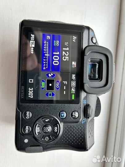 Фотоаппарат Pentax K-30 после профилактики