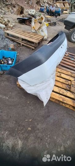 Задний бампер Renault Logan фаза 1