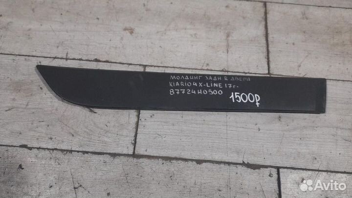 Молдинг двери задний правый Kia Rio 4 X-Line С