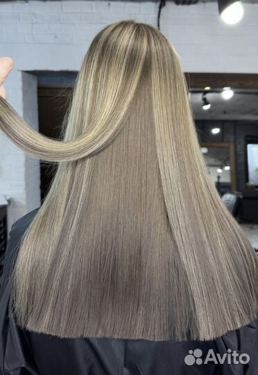 Модель на окрашивание и стрижку